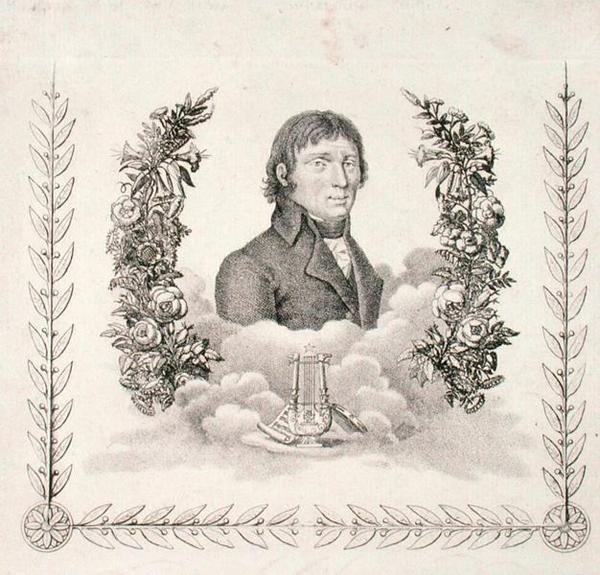 Josef Gelinek (1758-1825) (gravering) av Czech School