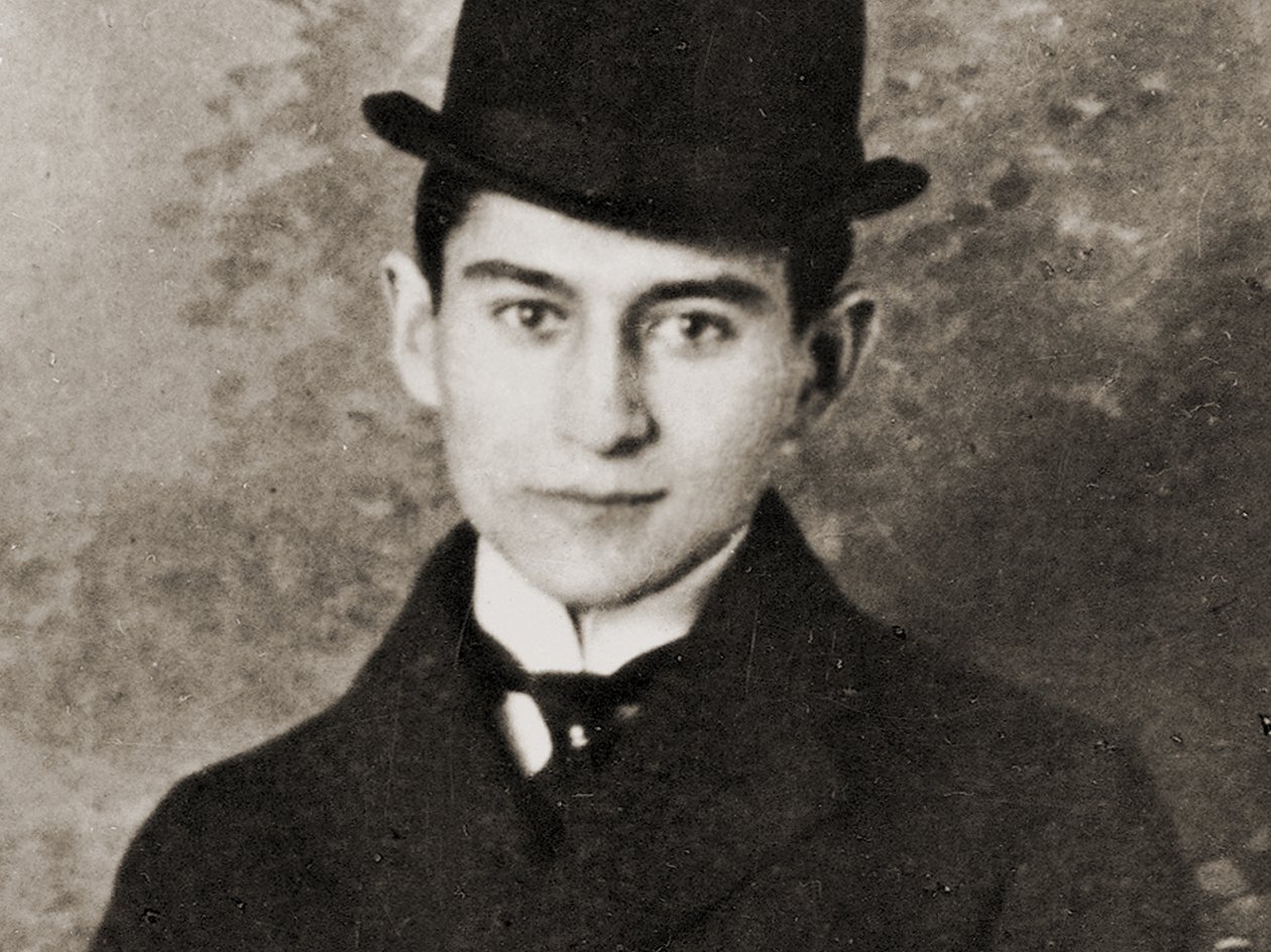 Portrett av Franz Kafka, 1910 av Czech School