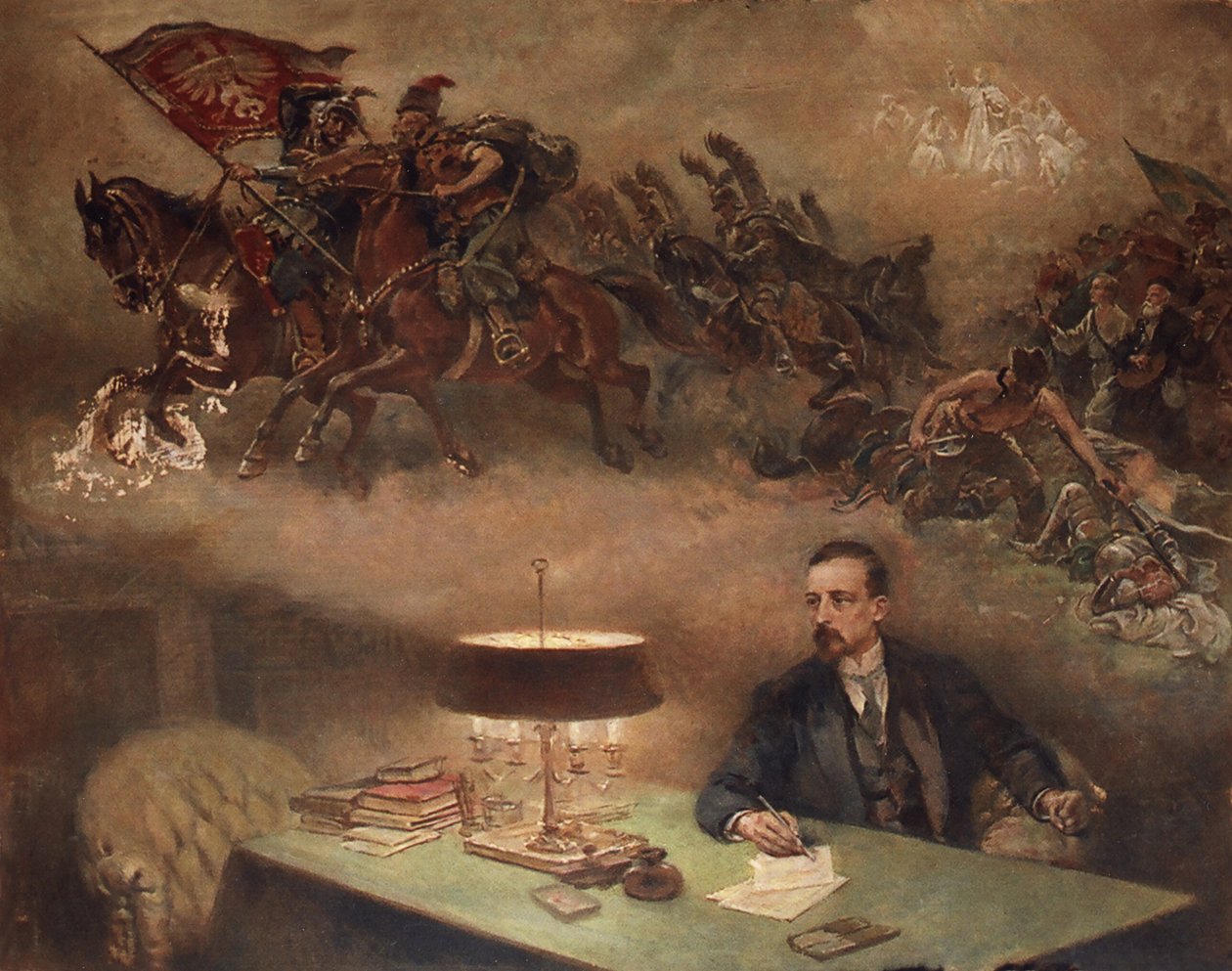Henryk Sienkiewicz av Czeslaw Tanski