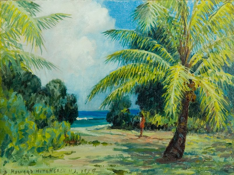 På Lanikai av D. Howard Hitchcock
