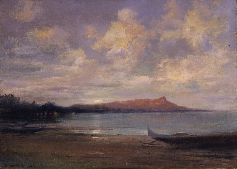 Diamond Head Nocturne av D. Howard Hitchcock