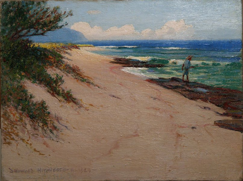 Mokuleia -stranden av D. Howard Hitchcock