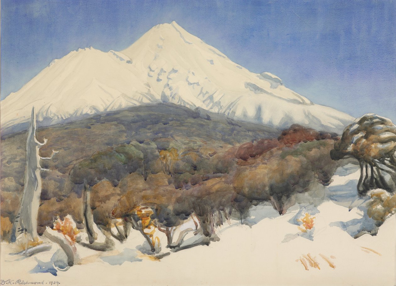 Egmont -fjellet av D. K. Richmond