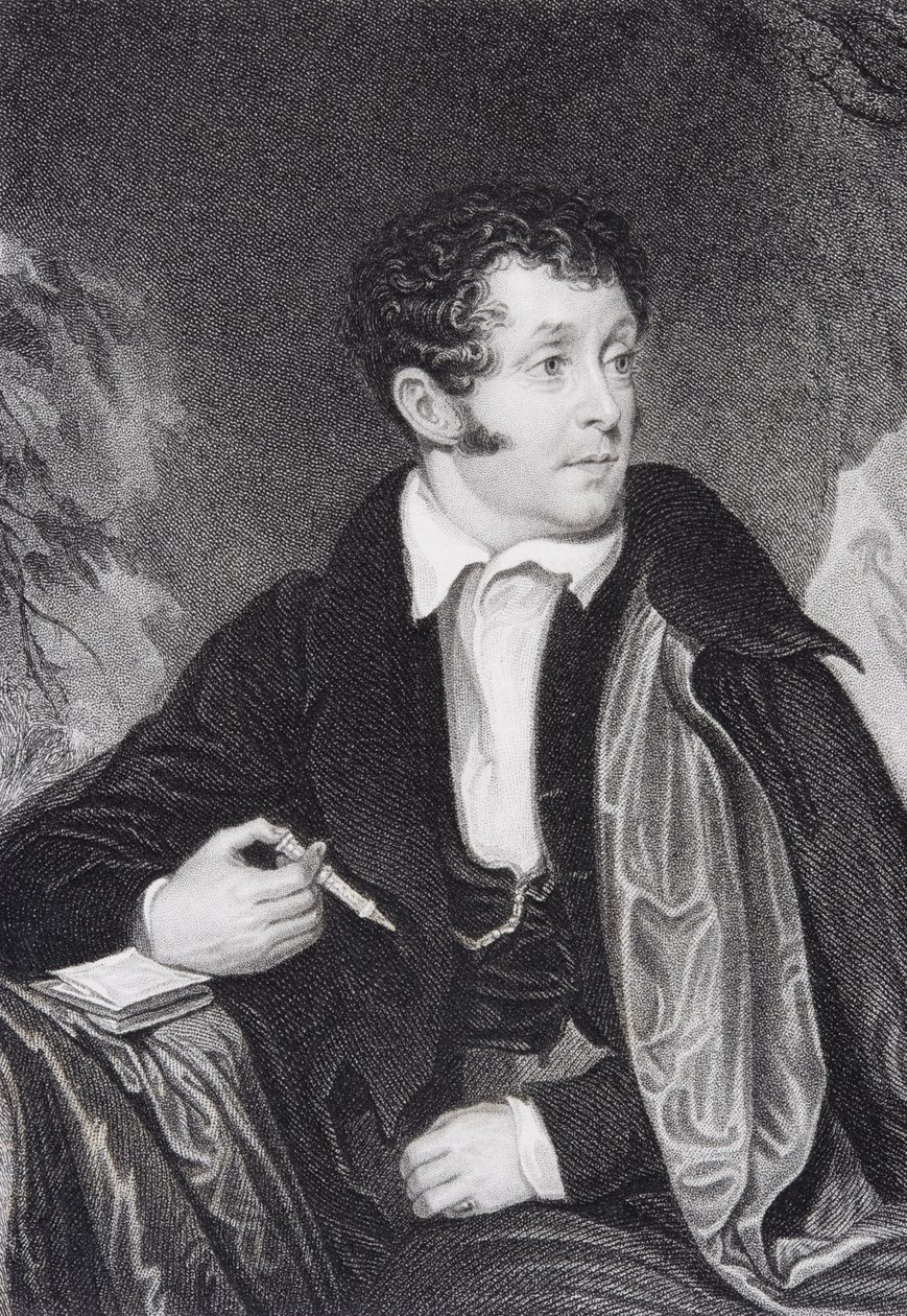 Thomas Campbell, gravert av Joseph Jenkins (døpt 1812-1885) av D McClise
