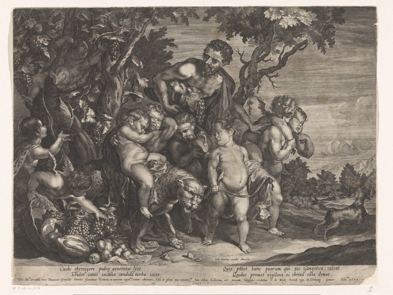 Triomf van Bacchus av D. Brunn