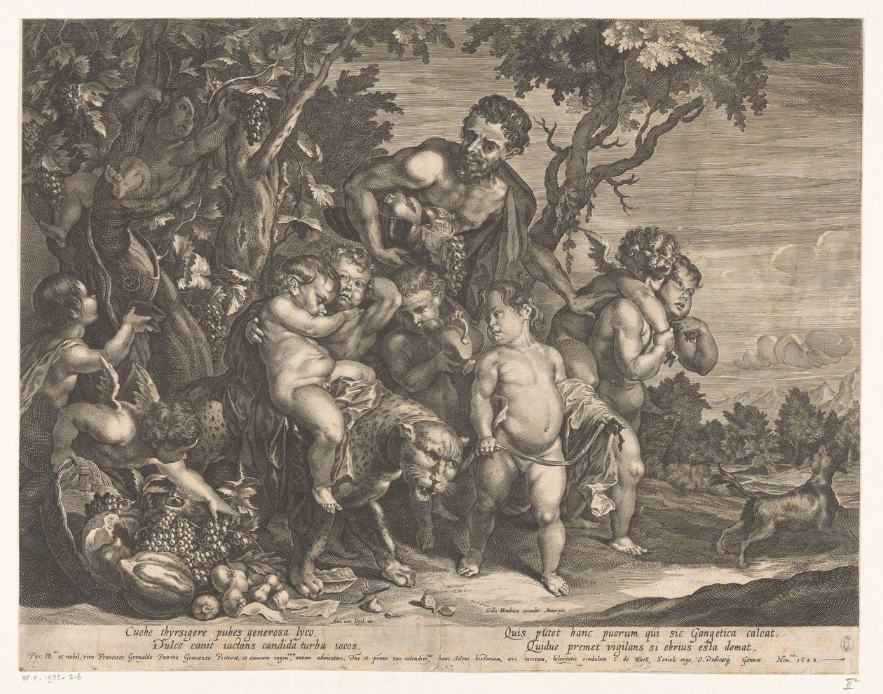 Triomf van Bacchus av D. Brunn