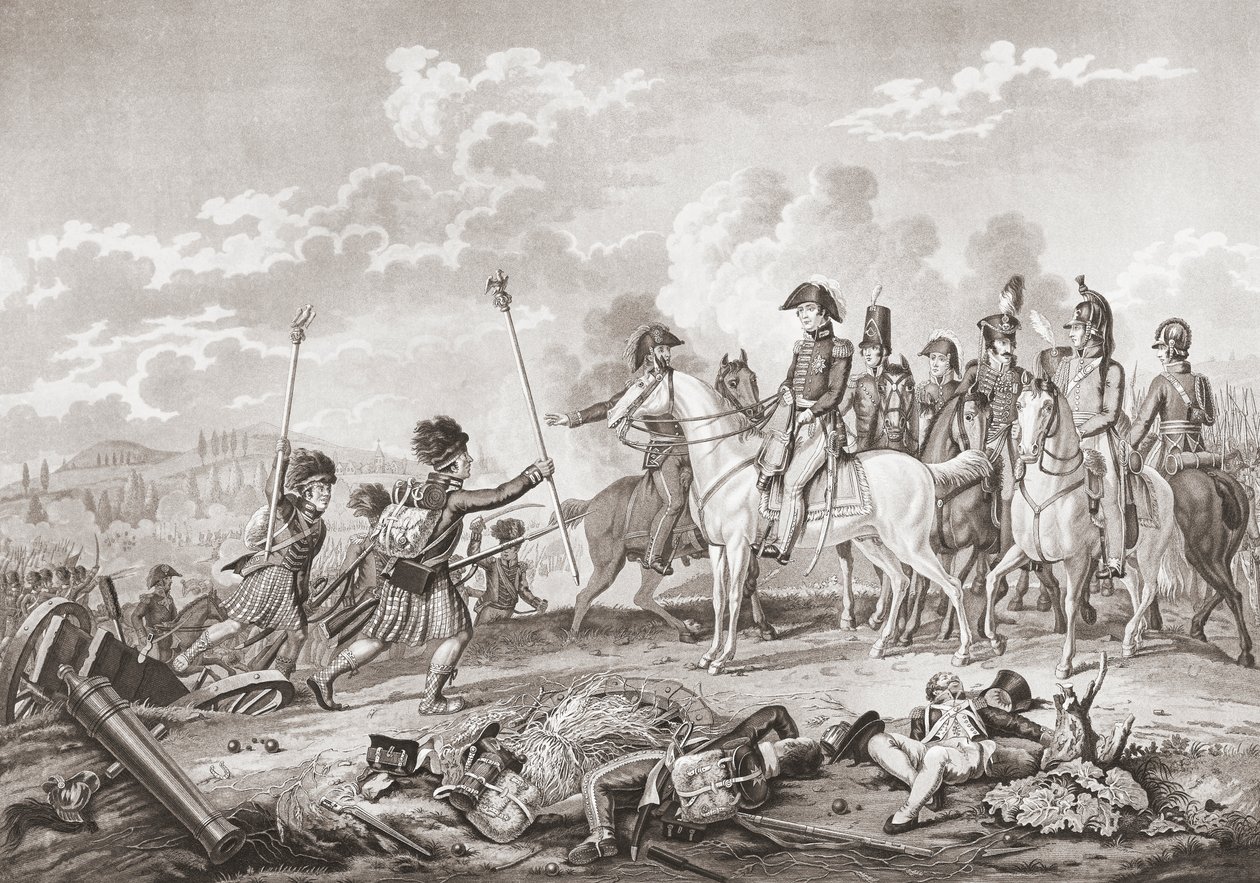 Slaget ved Waterloo, 18. juni av D. Sluyter
