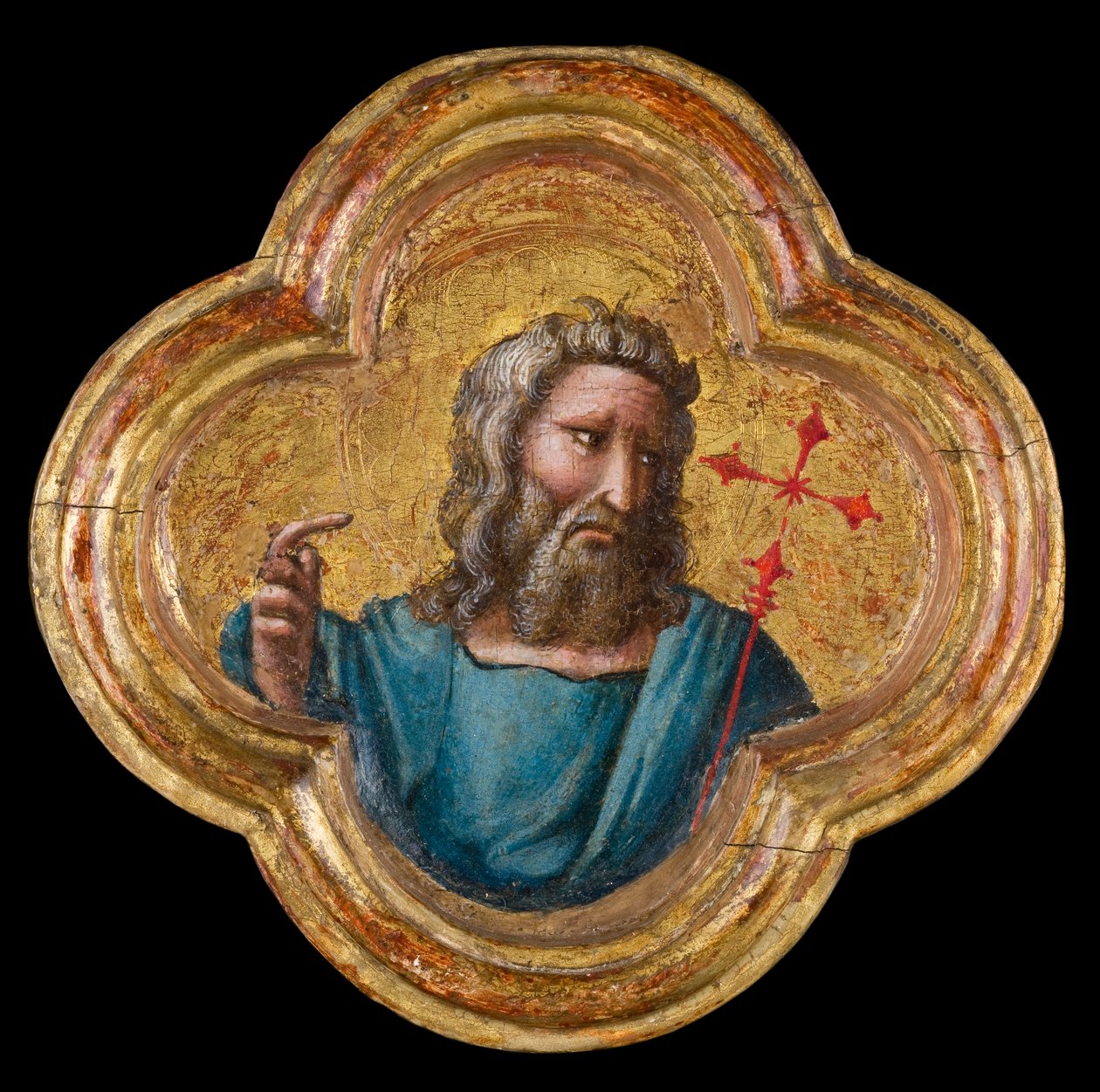 St. Johannes døperen, 137077 (tempera på panel) av Dalmasio di Jacopo Scannabecchi Dalmasio di Jacopo Scannabecchi