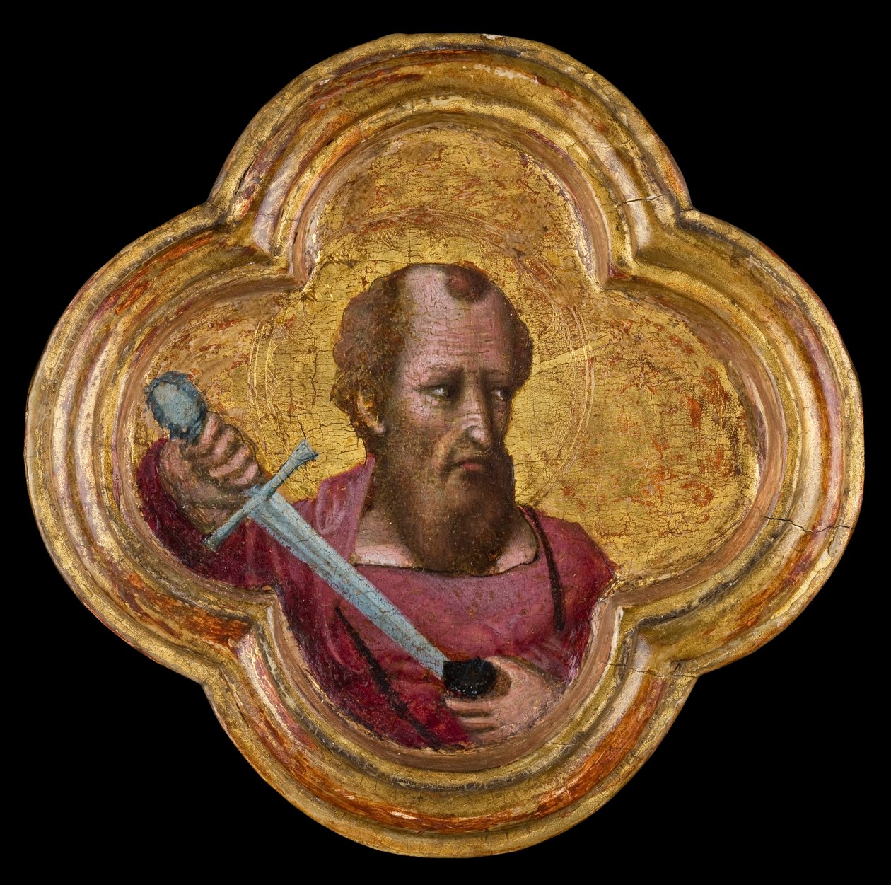 St. Paul (tempera på panel) av Dalmasio di Jacopo Scannabecchi Dalmasio di Jacopo Scannabecchi