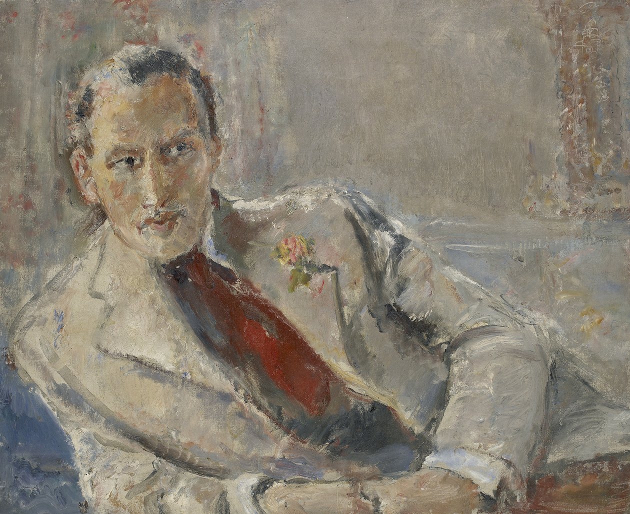 Geoffrey Hedley, ca. 1942 (olje på lerret) av Dame Ethel Walker