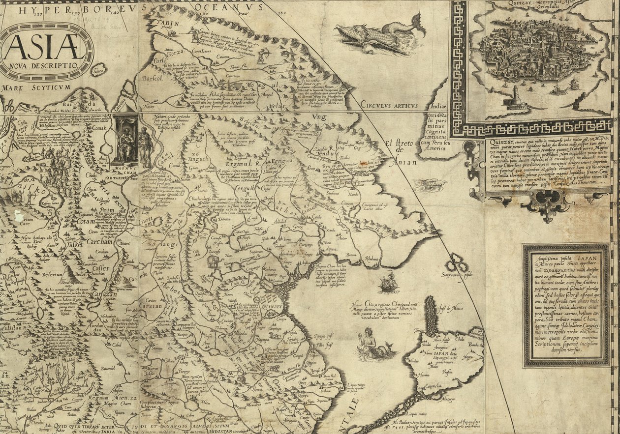En ny beskrivelse av Asia (Antwerpen, 1590) av Daniel Keller