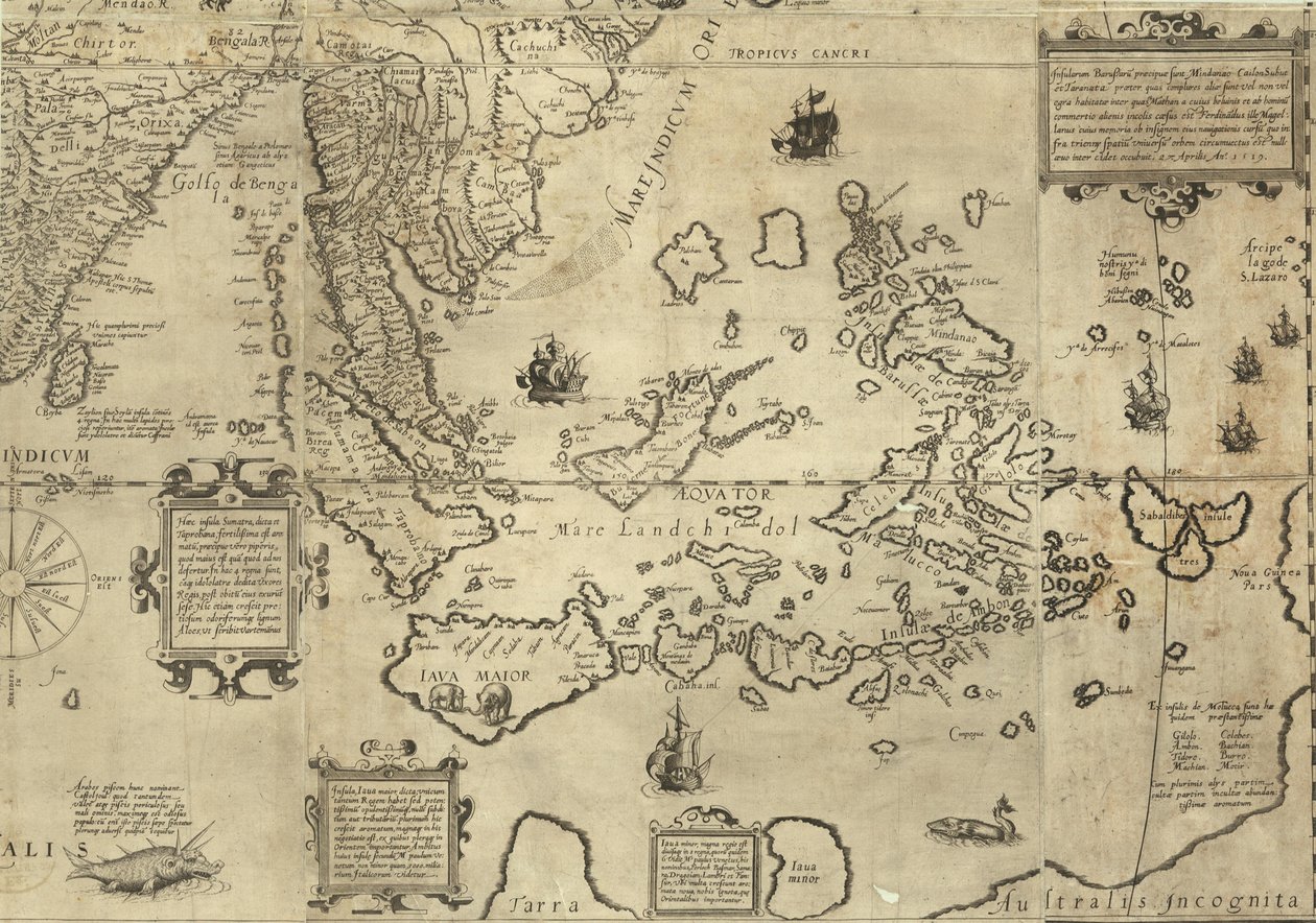 Daniel Keller. En ny beskrivelse av Asia (Antwerpen, 1590) av Daniel Keller