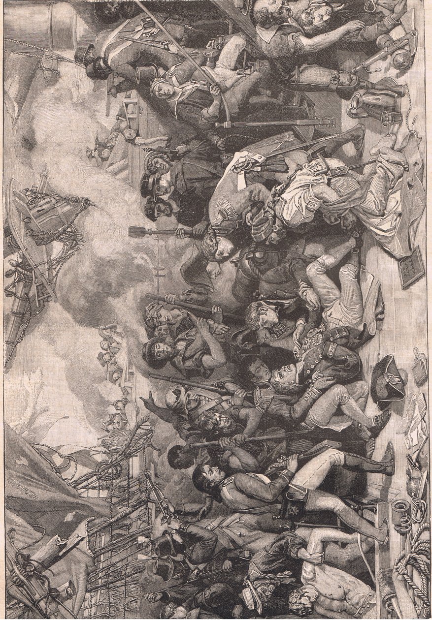Nelsons død 1805 av Daniel Maclise