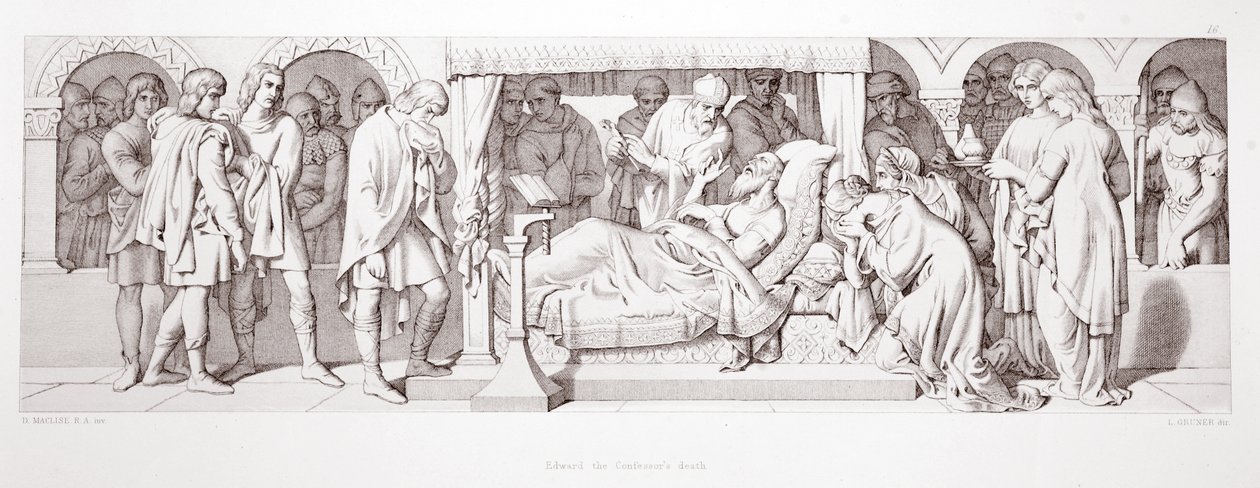 Edward Bekjennerens død, fra 