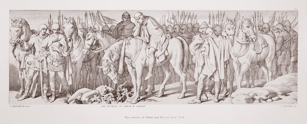Edwin og Morcars retrett fra York, fra 