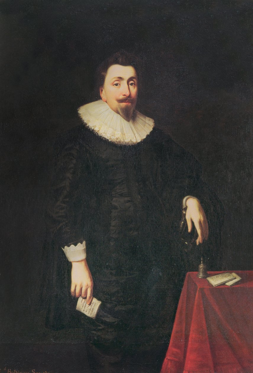 Portrett av Lord Baltimore av Daniel Mytens