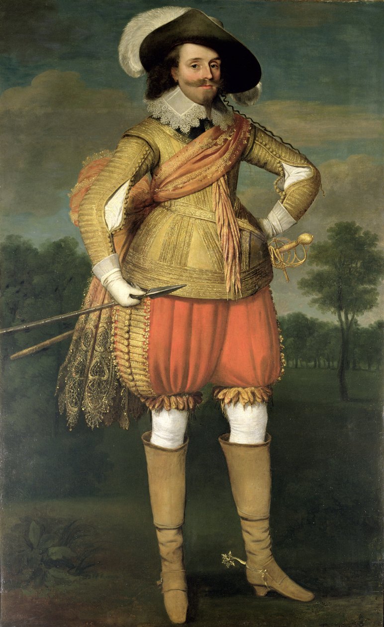 Sir Thomas Meautys (d. 1649) av Daniel Mytens