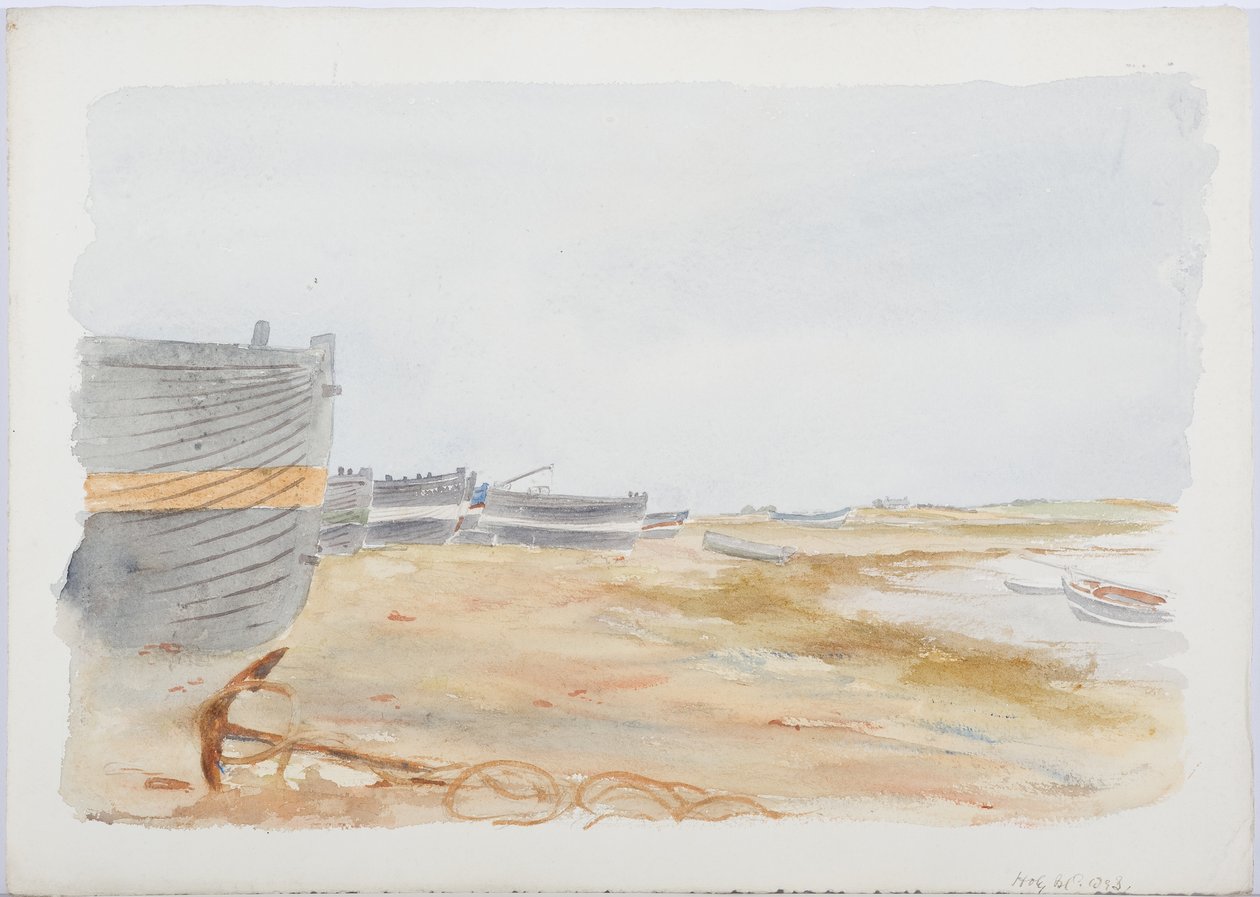 ca. 1916 (blyant og wc på papir) av Daniel Oliver