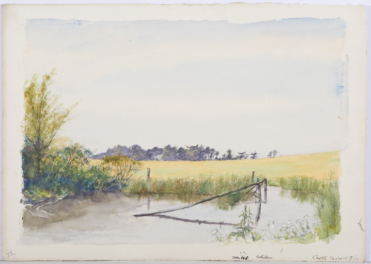 ca. 1916 (blyant og wc på papir) av Daniel Oliver