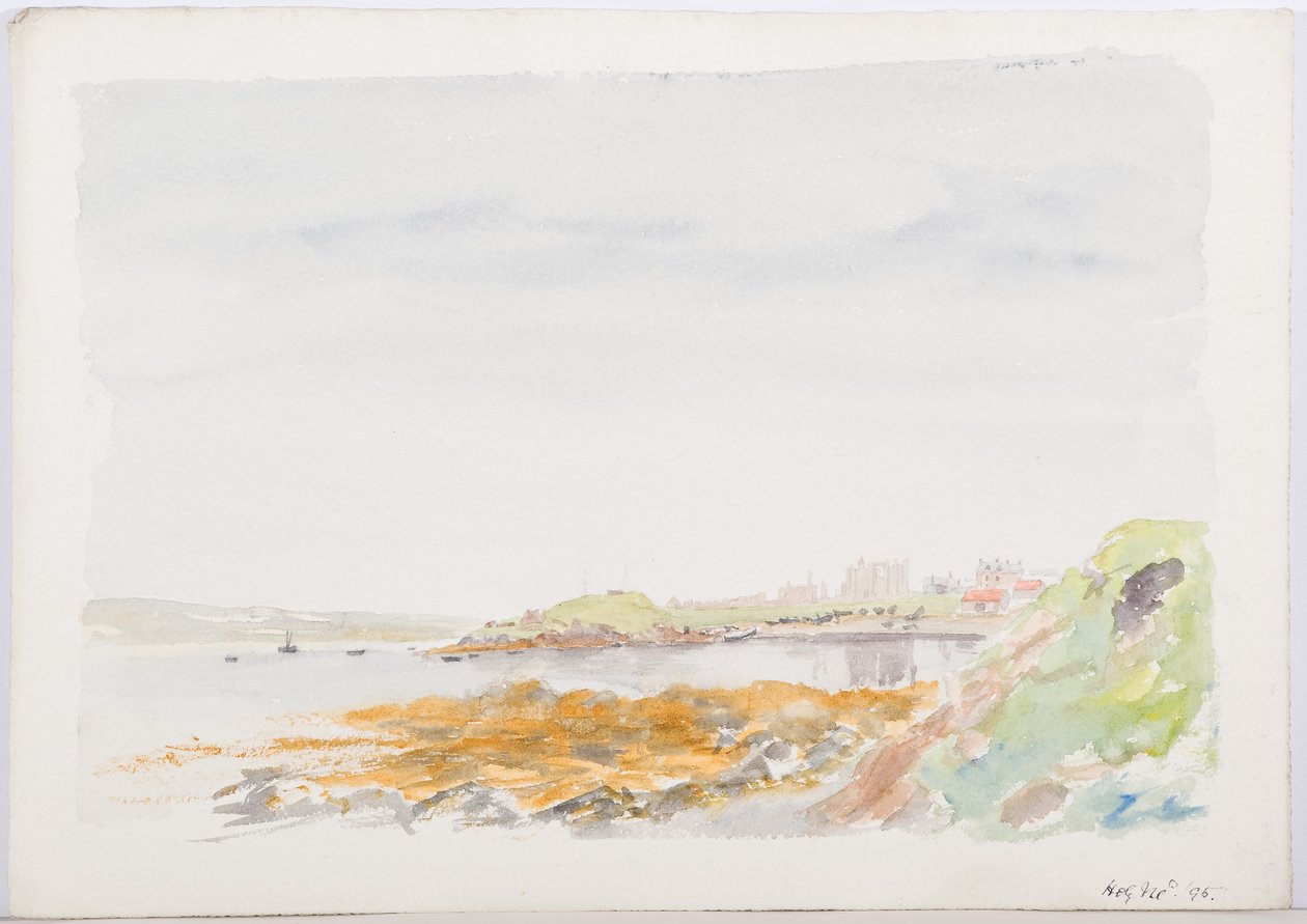 ca. 1916 (blyant og wc på papir) av Daniel Oliver