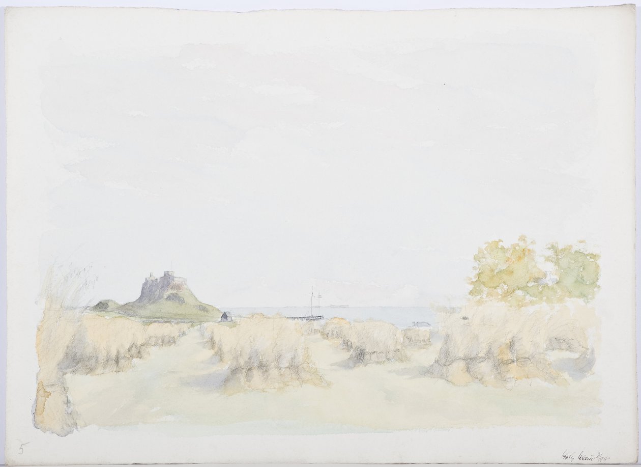 ca. 1916 (blyant og wc på papir) av Daniel Oliver