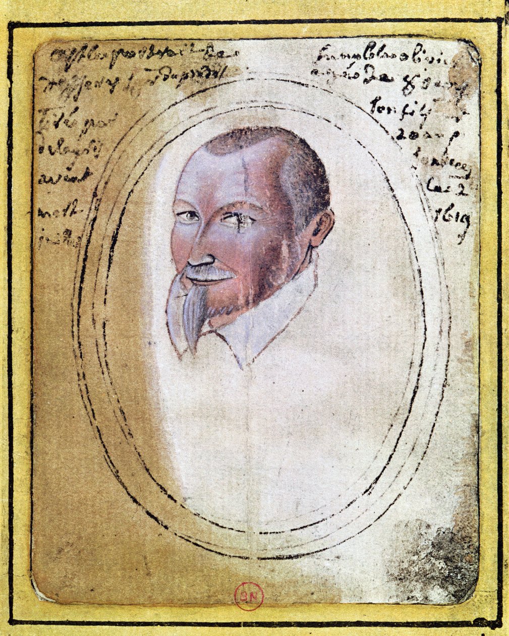 Portrett av Olivier de Serres (1539-1619) av Daniel de Serres