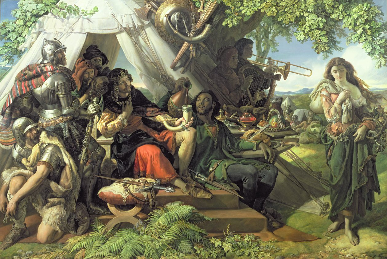 Kong Cophetua og tiggerpiken av Daniel Maclise