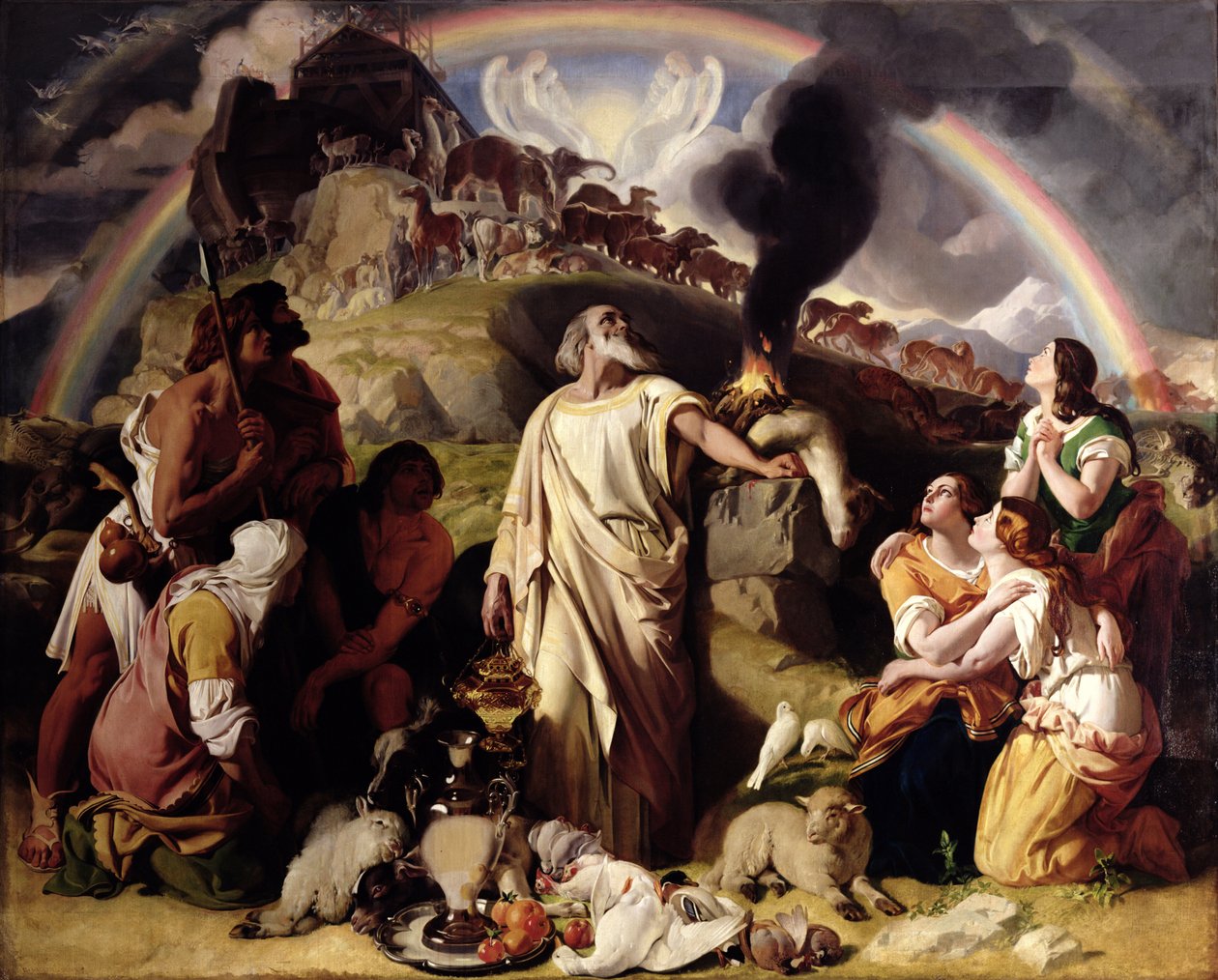 Noahs offer av Daniel Maclise