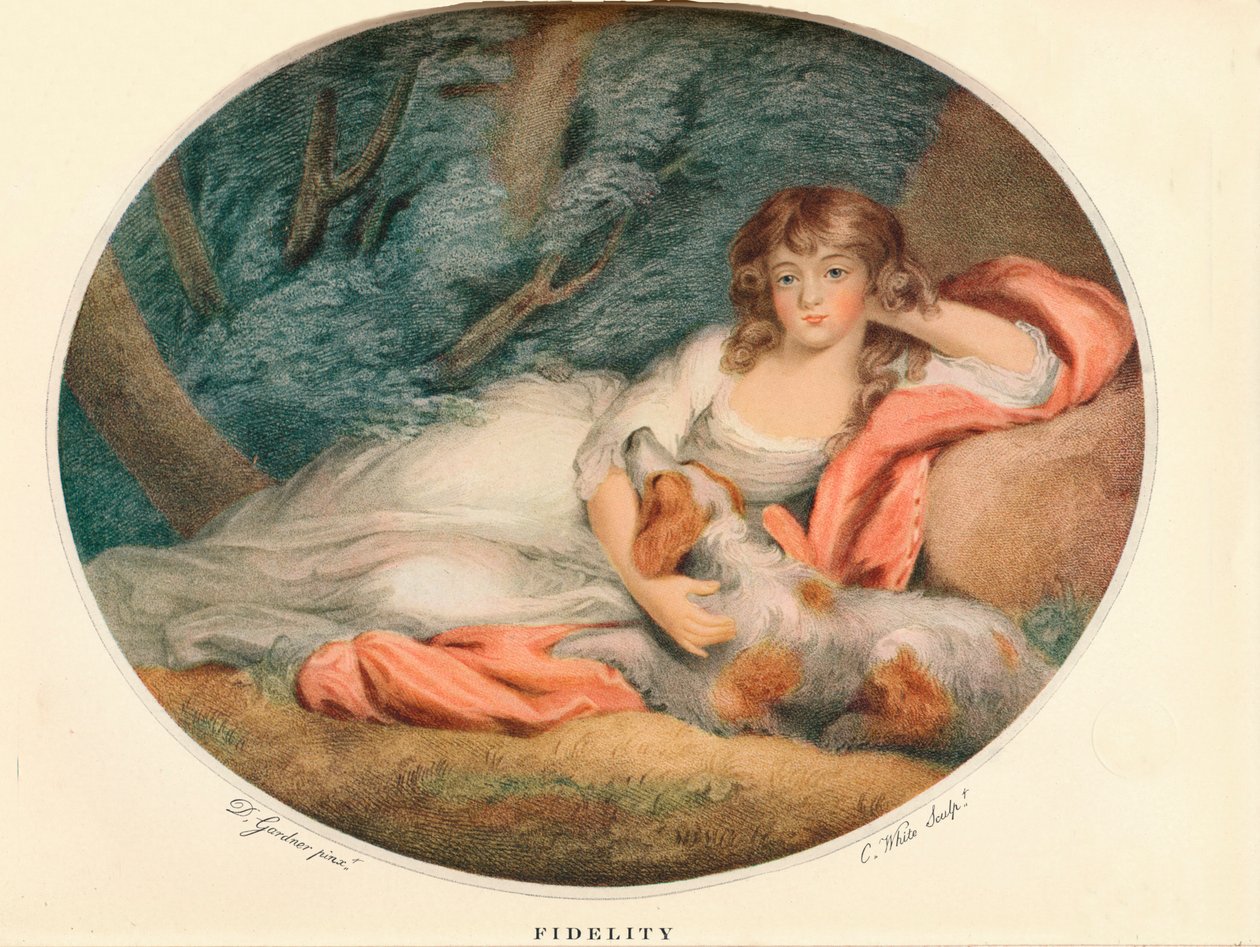 Troskap, 1795 av Daniel Gardner