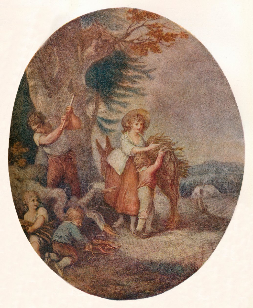 november, c1785 av Daniel Gardner