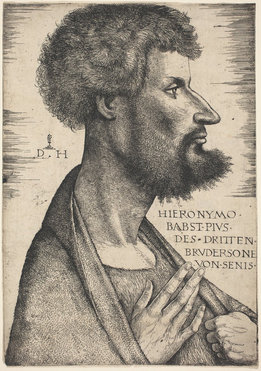 Girolamo da Siena av Daniel Hopfer