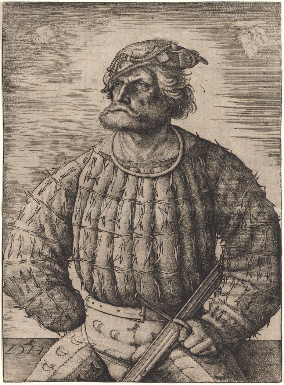Kunz von der Rosen av Daniel Hopfer