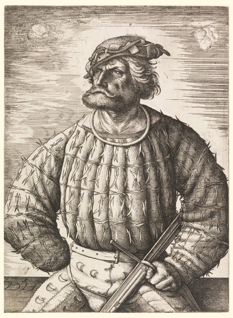 Portrett av Conrad von der Rosen av Daniel Hopfer