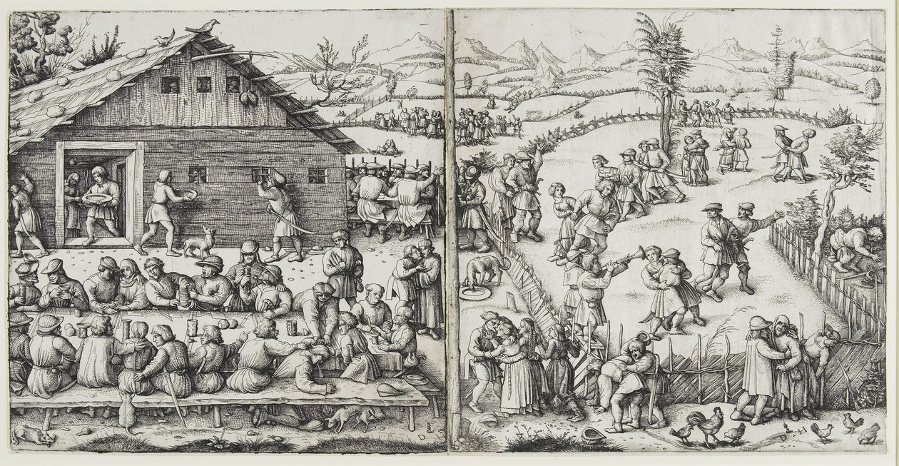 Festivalen, etter 1520 av Daniel Hopfer