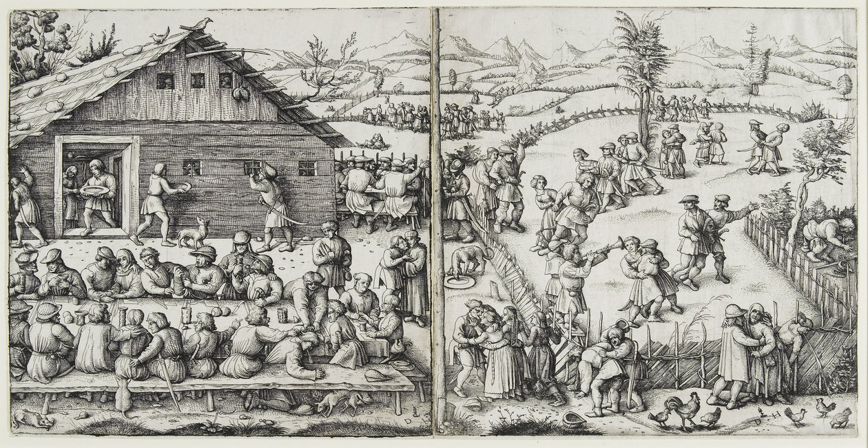 Festivalen, etter 1520 av Daniel Hopfer