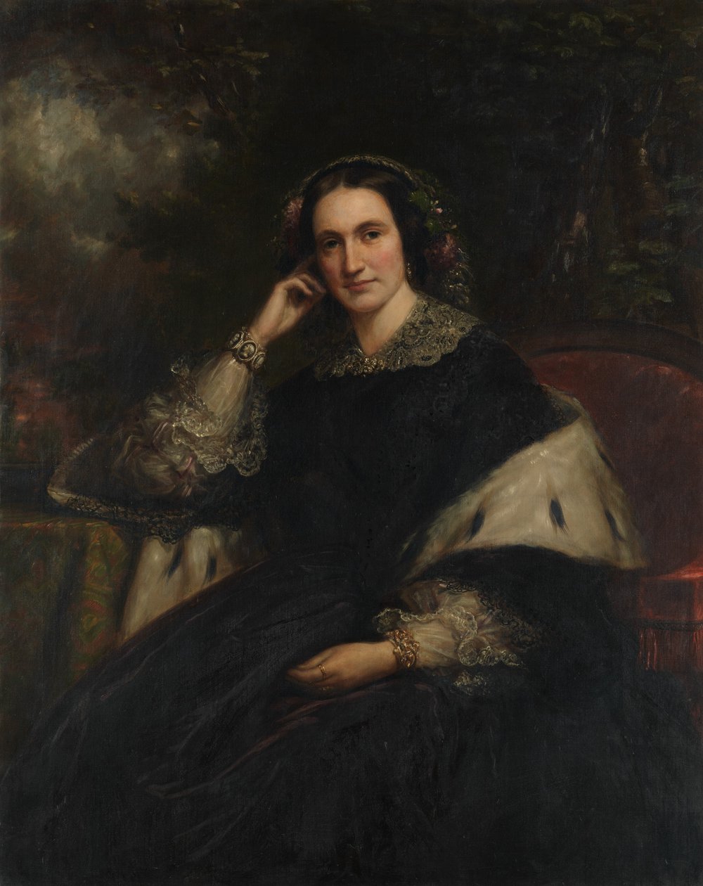 Anna Watson Stuart, ca. 1862. av Daniel Huntington