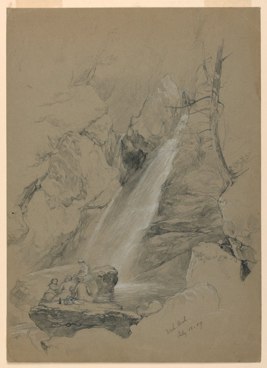 Bash-Bish Falls, South Egremont, Massachusetts av Daniel Huntington