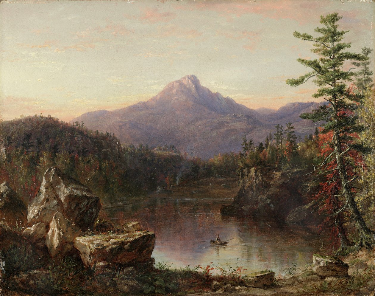 Chocorua Peak, New Hampshire, 1860 av Daniel Huntington