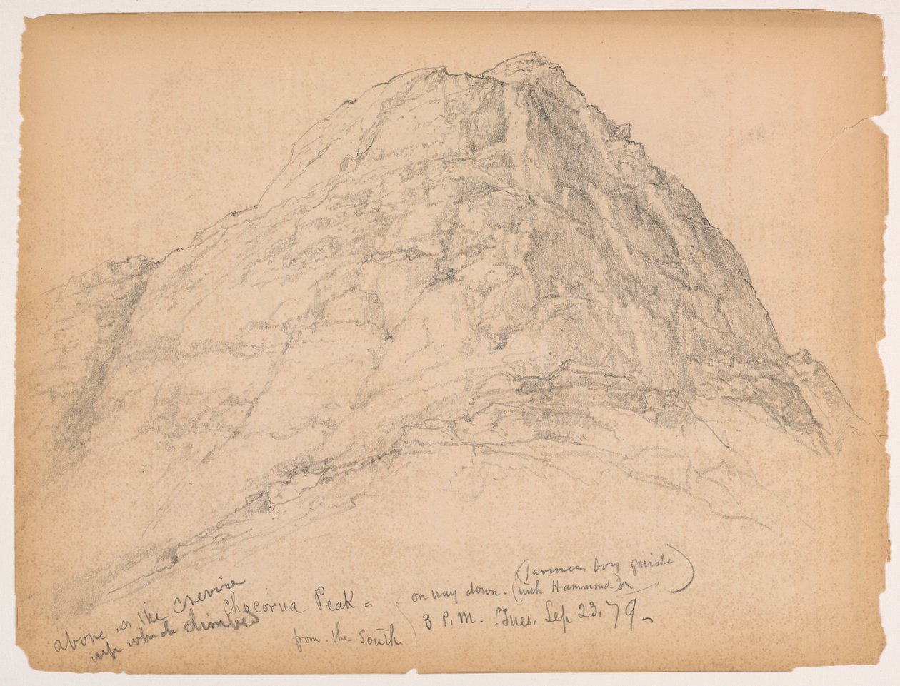 Chocorua Peak fra en sørskulder av Daniel Huntington