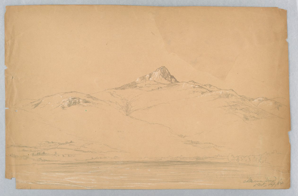 Chocorua Pond, New Hampshire av Daniel Huntington