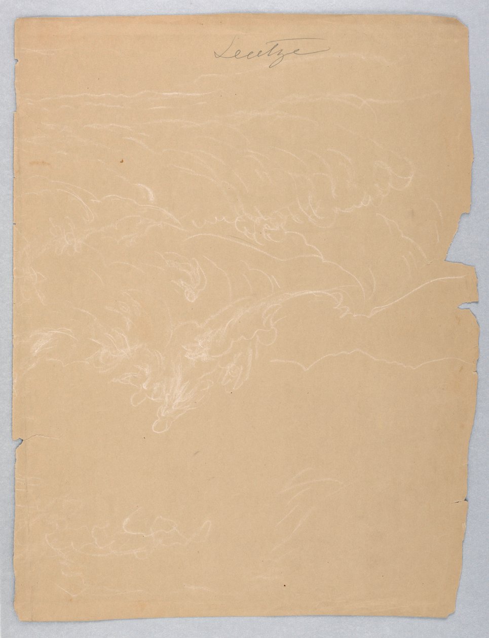 Tegning, Skyer, ca. 1840 av Daniel Huntington
