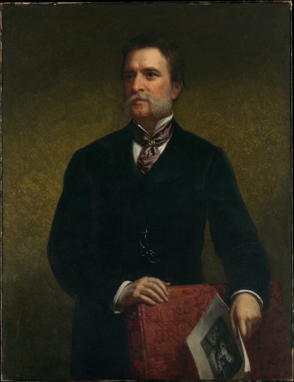 John Taylor Johnston av Daniel Huntington