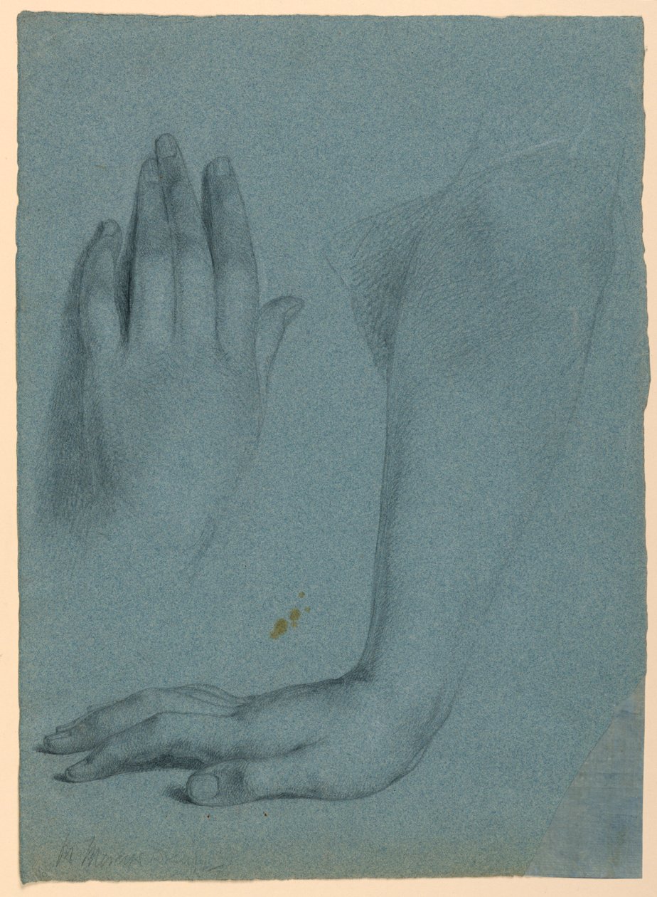 Mercys hånd og arm, studie for "Mercy