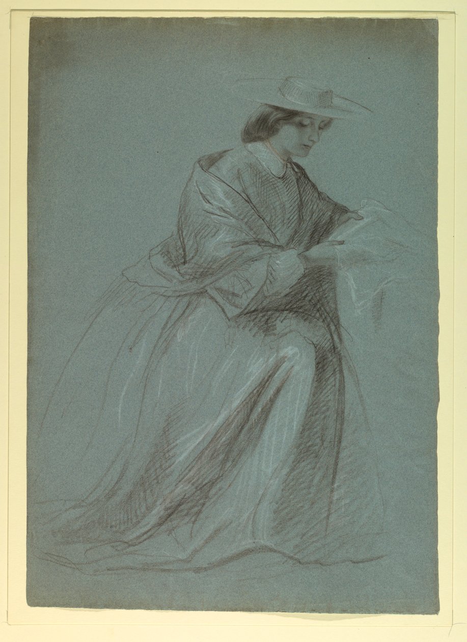 Mrs. Sheppard Gandy sittende av Daniel Huntington