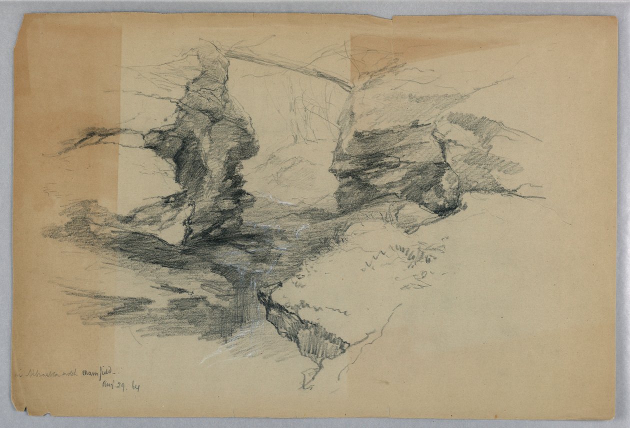 Notch, Mount Mansfield av Daniel Huntington