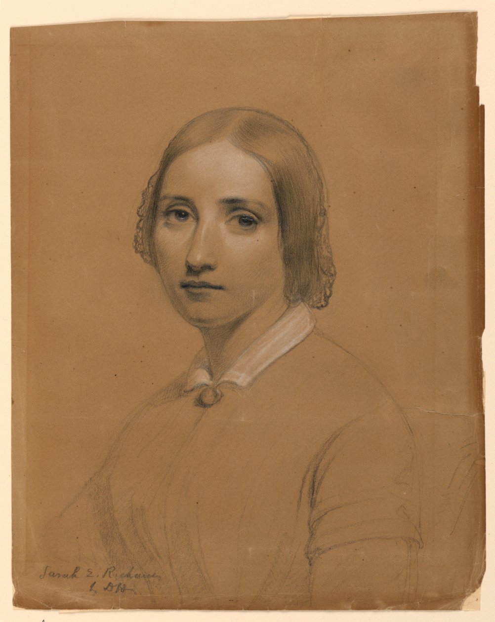 Portrett av Sarah E. Richards av Daniel Huntington