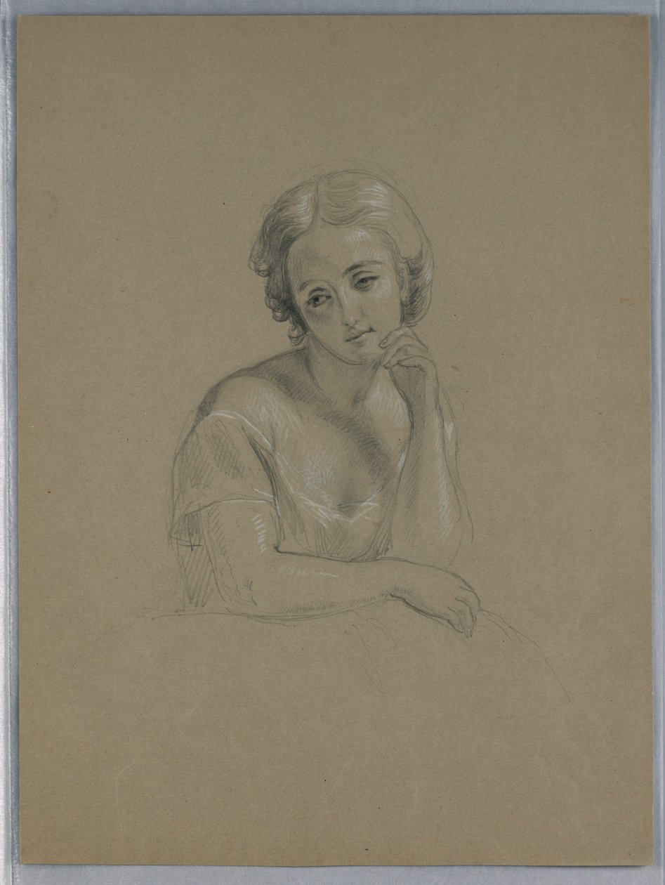 Mulig studie for "Marth av Daniel Huntington