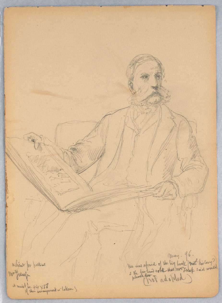 Study for a Portrait of Mr. Morris K. Jesup, Esq. av Daniel Huntington