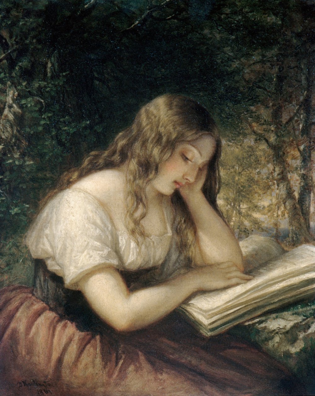 Studie i en skog av Daniel Huntington