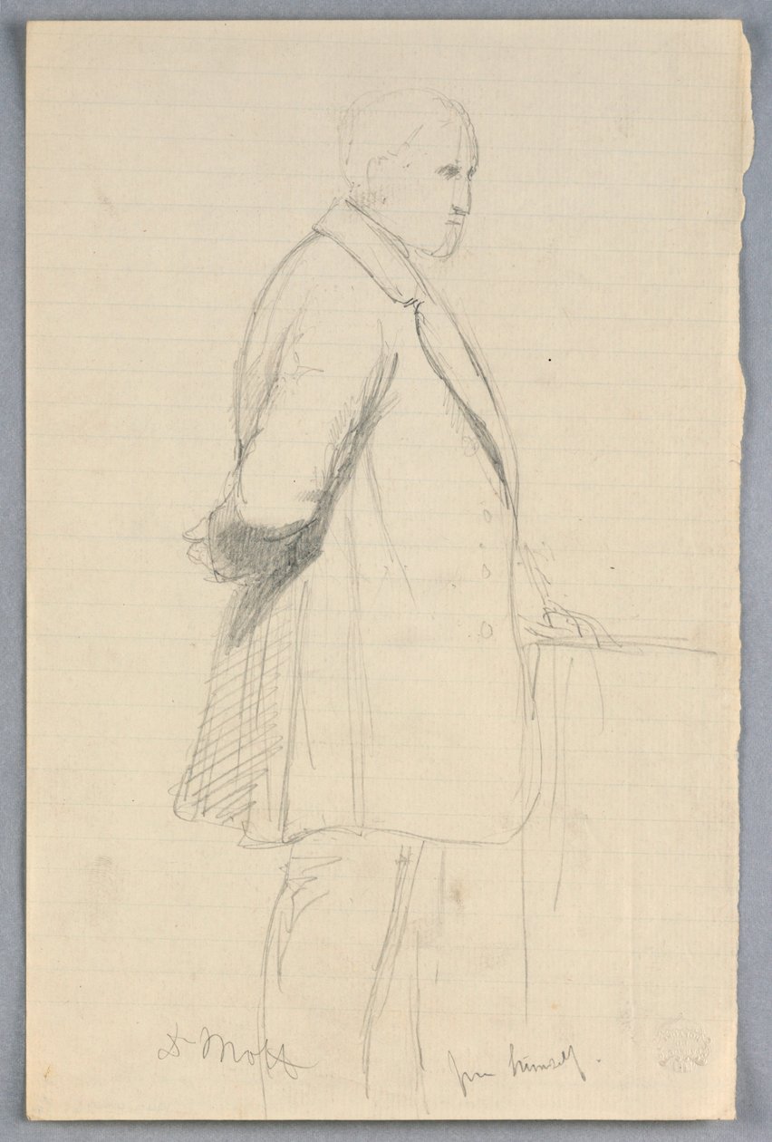 Studie av Dr. Mott for "Scientific Group" av Daniel Huntington